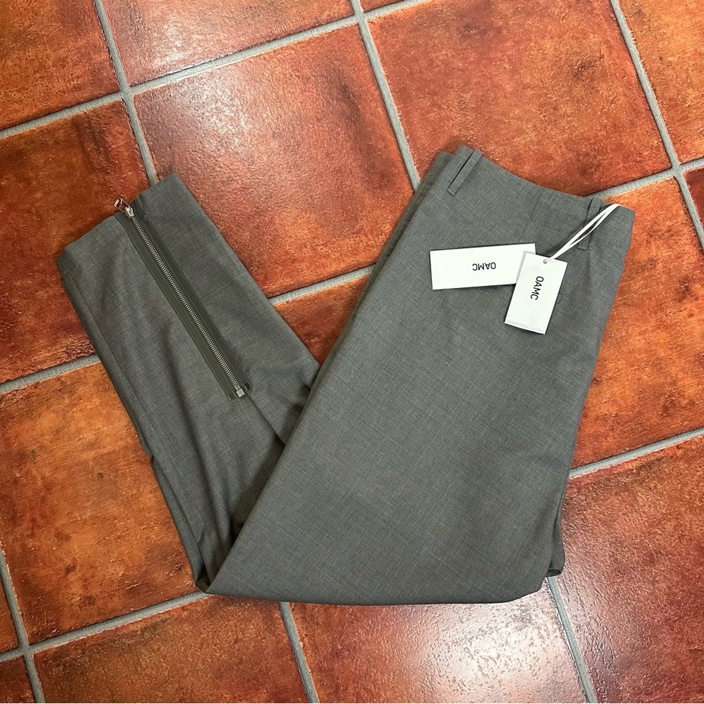 NWT Men’s OAMC Crop Zip Wool Trousers